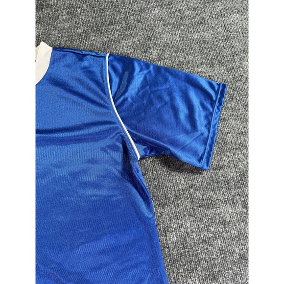 Vintage Nike Jersey Kids XL Blue Short Sleeve Soccer Shirt Nike Team RN 56323 - Picture 5 of 11